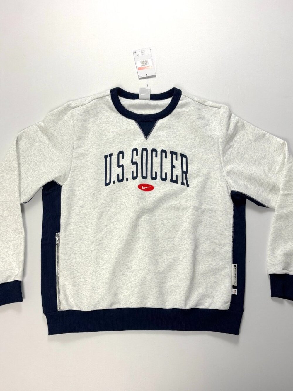 Nike USMNT US Soccer Crewneck Sweatshirt Sz Large NWT Sample HM9207-051